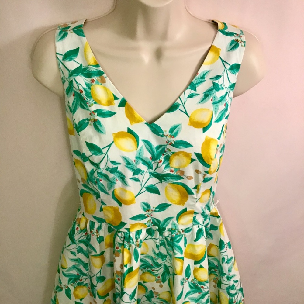 Retro Pin-up Lemon Tree Dress